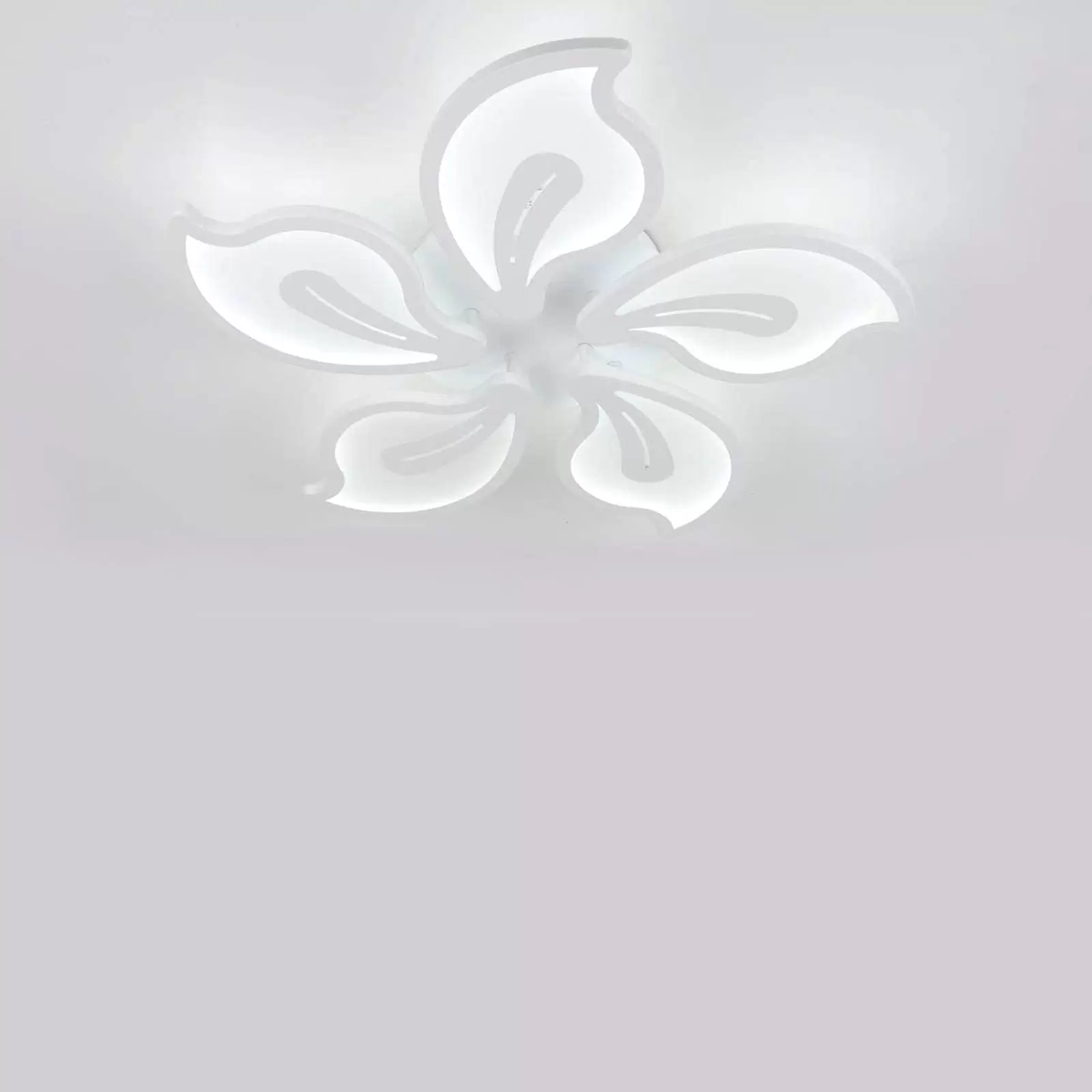 Moderne Dimmbare LED Deckenleuchte Kreative Blumenform Design wohnzimmerlampe Acryl Blütenblätter Schlafzimmer Deckenlampe Kinderzimmerlampe