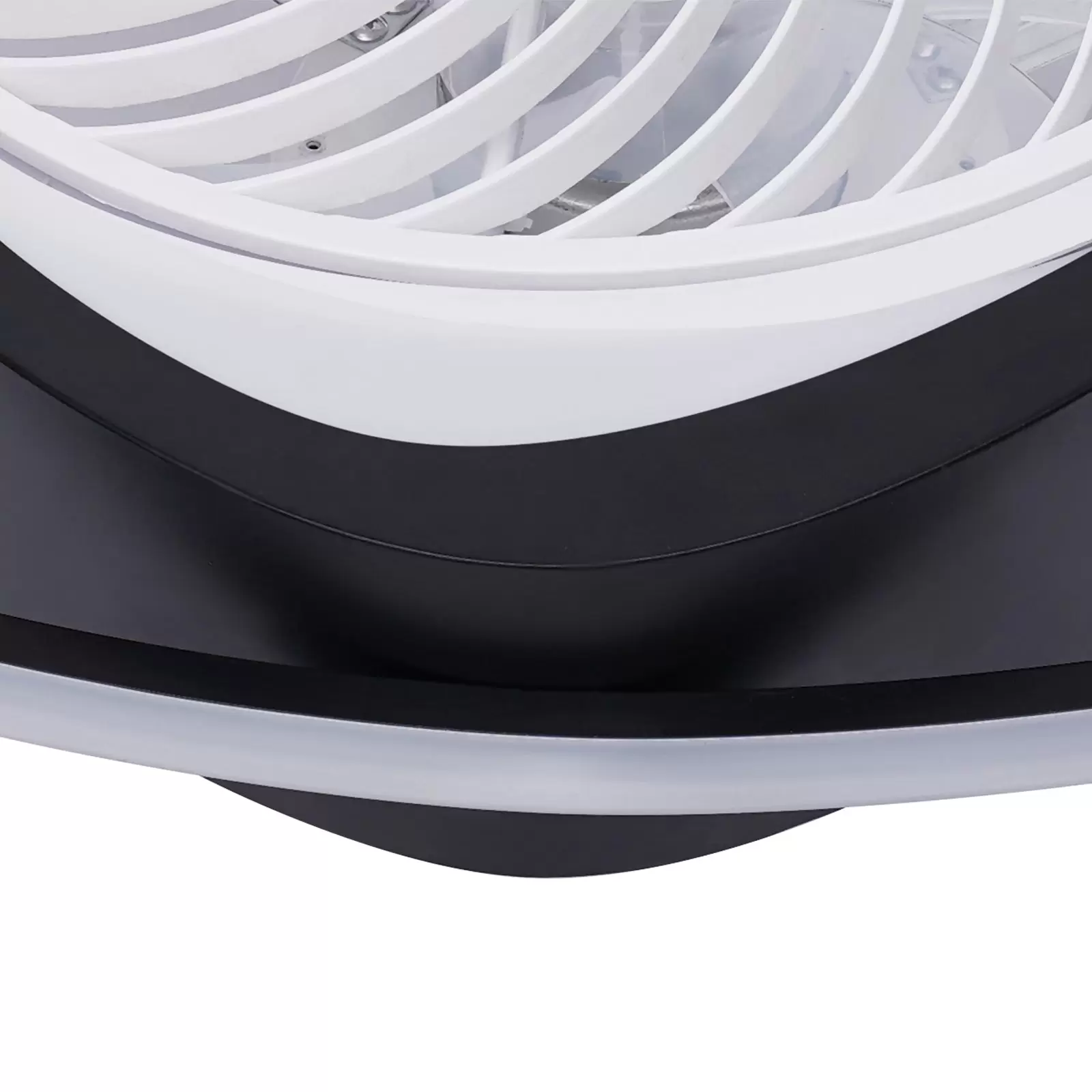Moderner LED-Deckenventilator mit Lichtdimmung, unsichtbare Ventilator-Deckenleuchte mit Fernbedienung