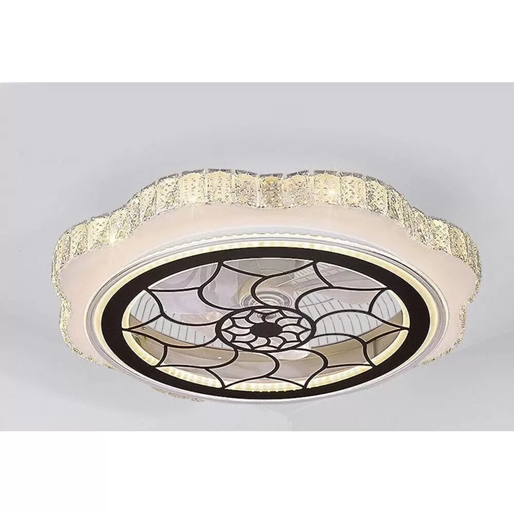 36W LED Deckenventilator Licht Dimmbares Fan Deckenleuchte mit Fernbedienung