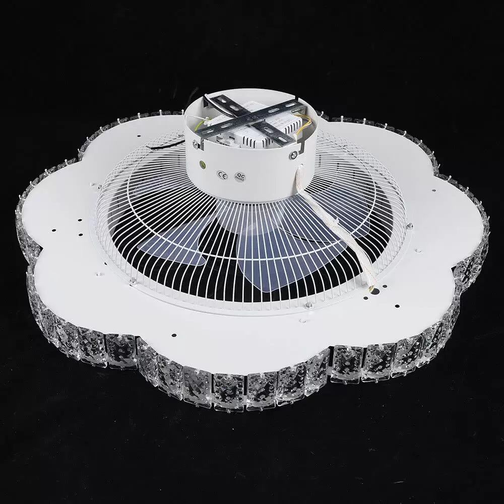 36W LED Deckenventilator Licht Dimmbares Fan Deckenleuchte mit Fernbedienung