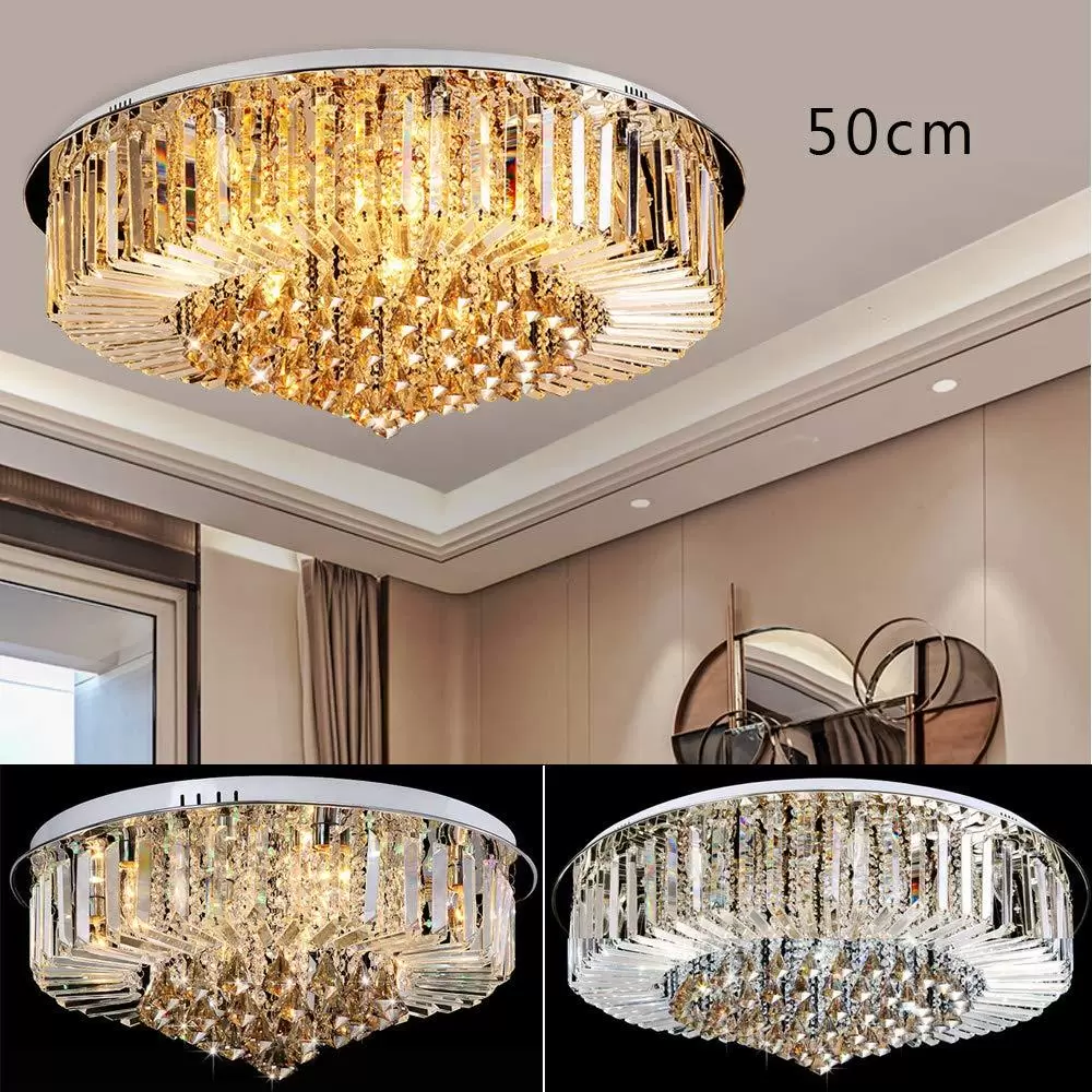 50cm E14 LED Kreative Klarer Kristall Design Deckenleucten Stufenloses (Nicht dimmbar)