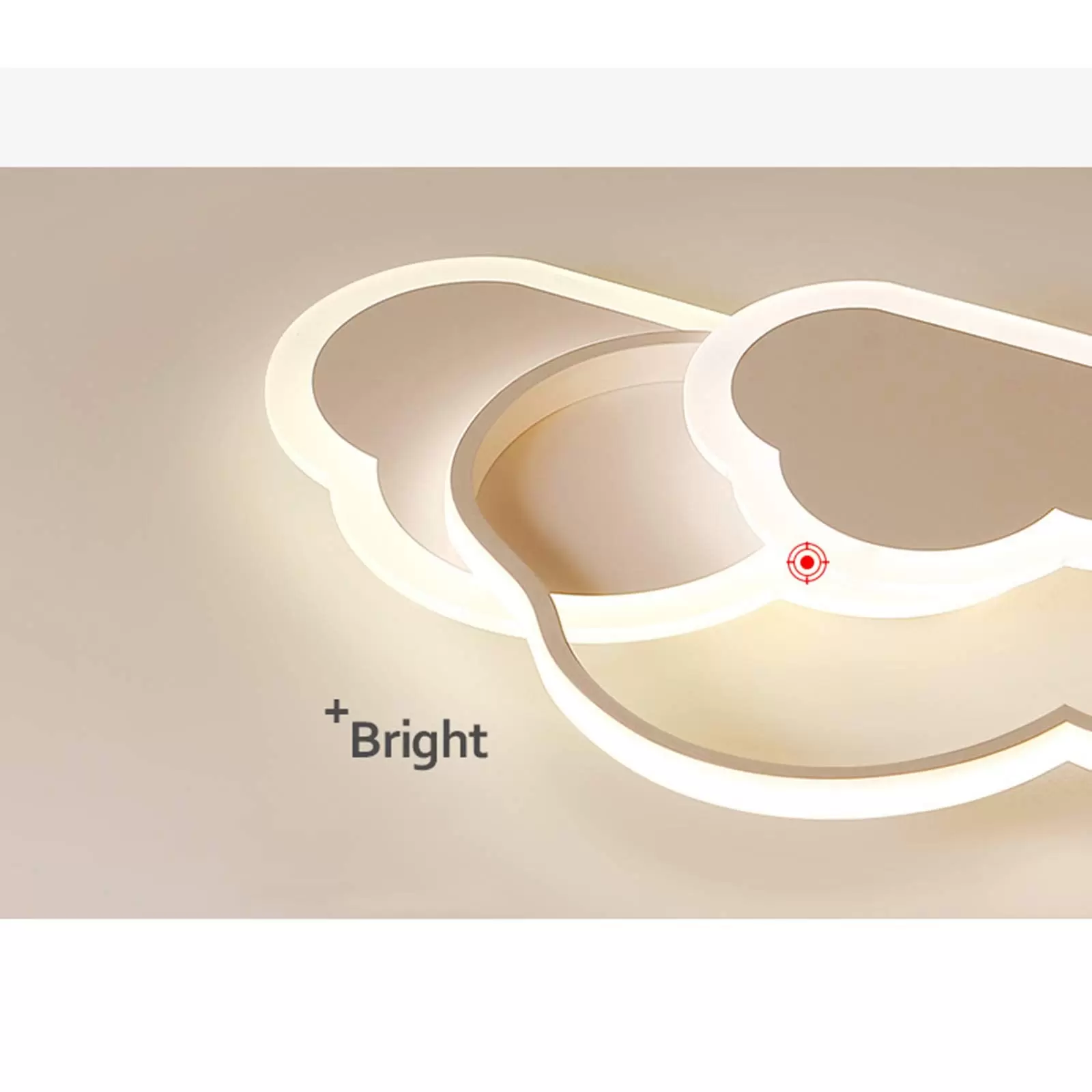 CNCEST LED Deckenlampe Kinderzimmer Traum Wolke Deckenlampe Acryl Wolke Lampe