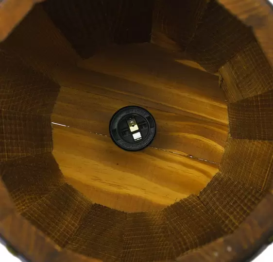Retro Holz Weinfass Anhänger Lampe Hängeleuchte Decke Industriellen Kronleuchter Hängeleuchte