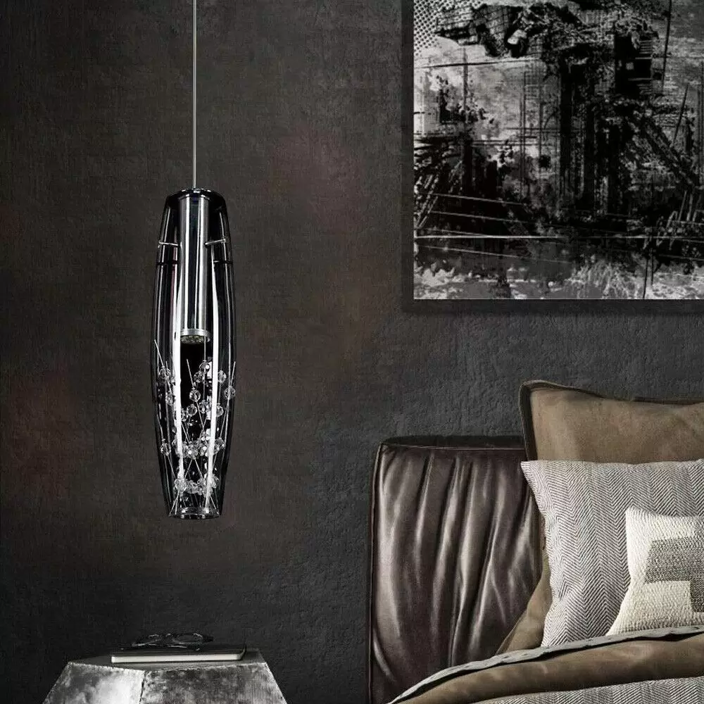 LED Pendelleuchte Crystal Island Designed Deckenleuchte Moderne Kronleuchter