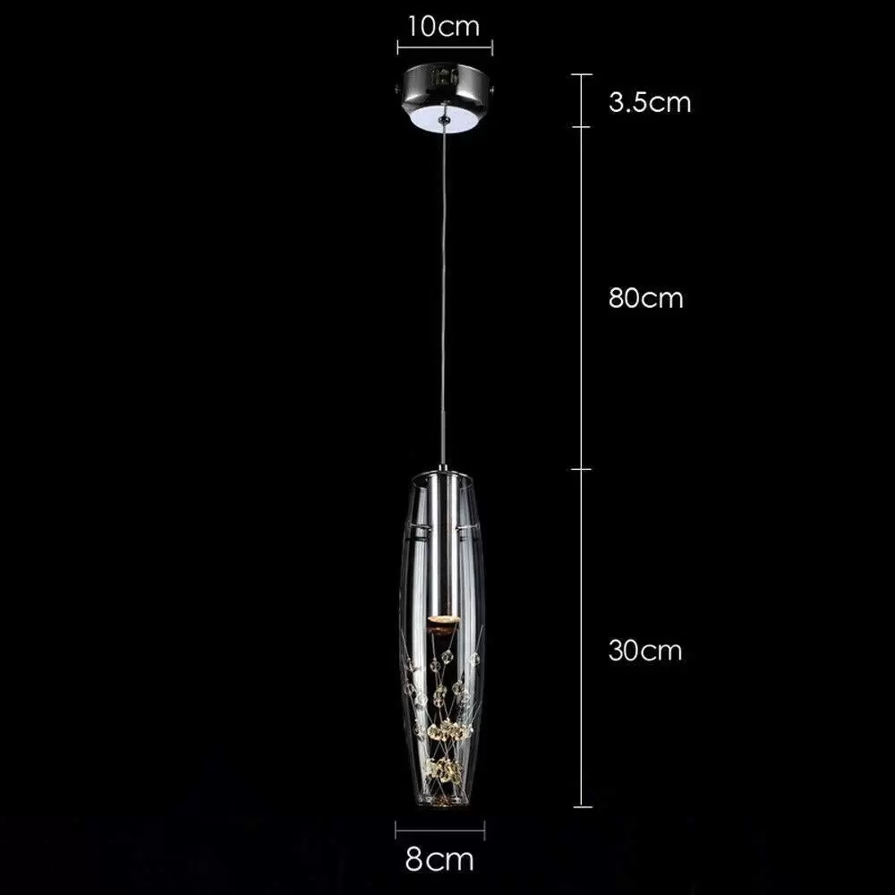 LED Pendelleuchte Crystal Island Designed Deckenleuchte Moderne Kronleuchter