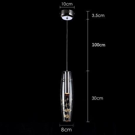 LED Pendelleuchte Crystal Island Designed Deckenleuchte Moderne Kronleuchter