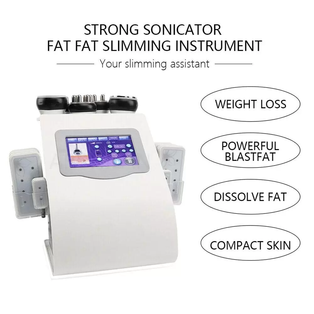 Profi 40K RF Ultraschall Fettabsaugung Kavitation Lipo Laser Vacuum Abnehm Profi 40K RF Ultraschall Fettabsaugung Kavitation Lipo Laser Vacuum Abnehm