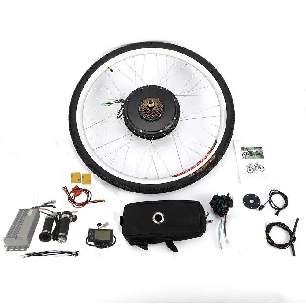 Elektrisches 28” Fahrrad-Umbausatz Elektrofahrrad Kit Hinterrad
