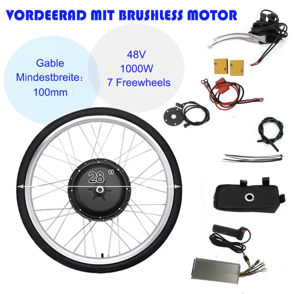 Fahrrad-Umbausatz 28 Zoll Vorderrad Elektro-Fahrrad Konversion Kit