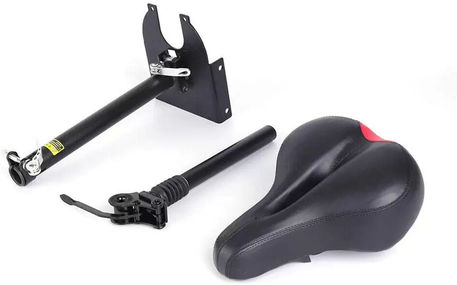 Fetcoi Sitzsattel Fahrradsattel Foam Fahrrad Sattel Foam Fahrrad Sattel für Xiaomi M365 Elektro Scooter Sattel