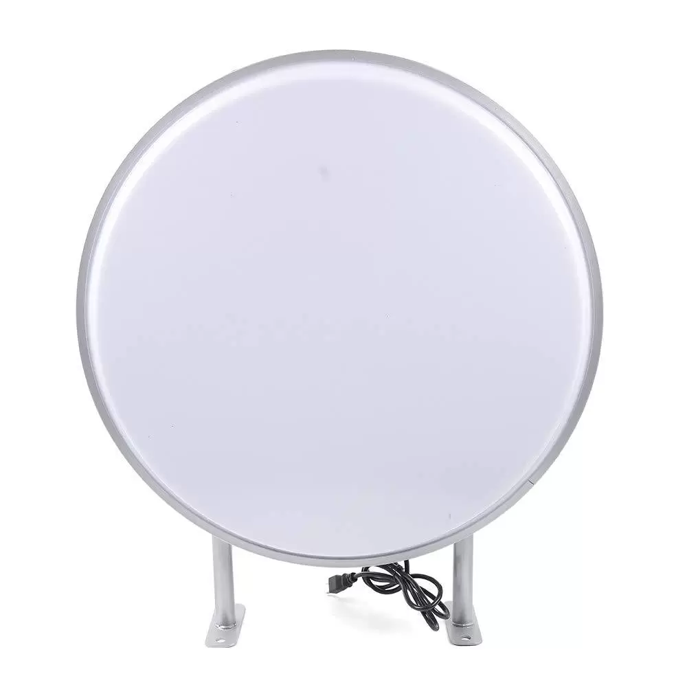 Doppelseitige LED wasserdichte Lichtbox Ladenschild Leuchtreklame Circular
