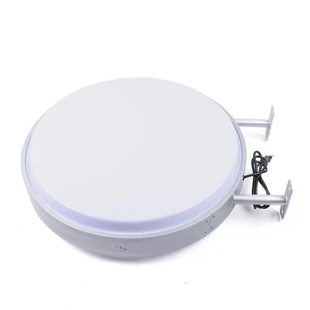 Doppelseitige LED wasserdichte Lichtbox Ladenschild Leuchtreklame Circular
