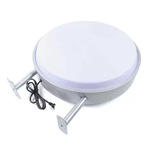 20 runde LED Leuchtkasten 50cm Runde LED Projektion Doppelseitig Blank Beleuchtet