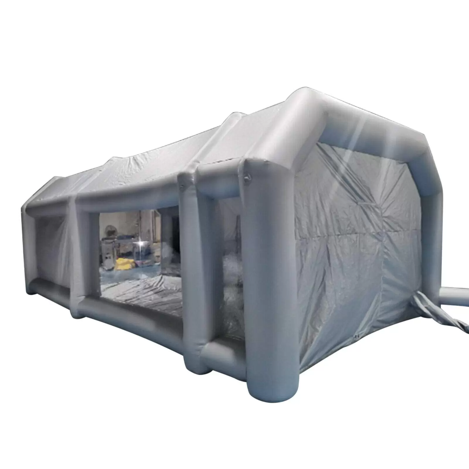 26x13x10FT aufblasbare Lackierkabine Zelt Spritzkabine Zelt Sprüh Tent Autoschutz Luftzelt