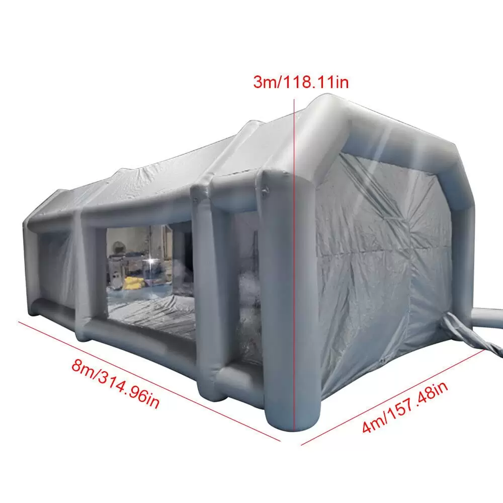 26x13x10FT aufblasbare Lackierkabine Zelt Spritzkabine Zelt Sprüh Tent Autoschutz Luftzelt 26x13x10FT aufblasbare Lackierkabine Zelt Spritzkabine Zelt Sprüh Tent Autoschutz Luftzelt