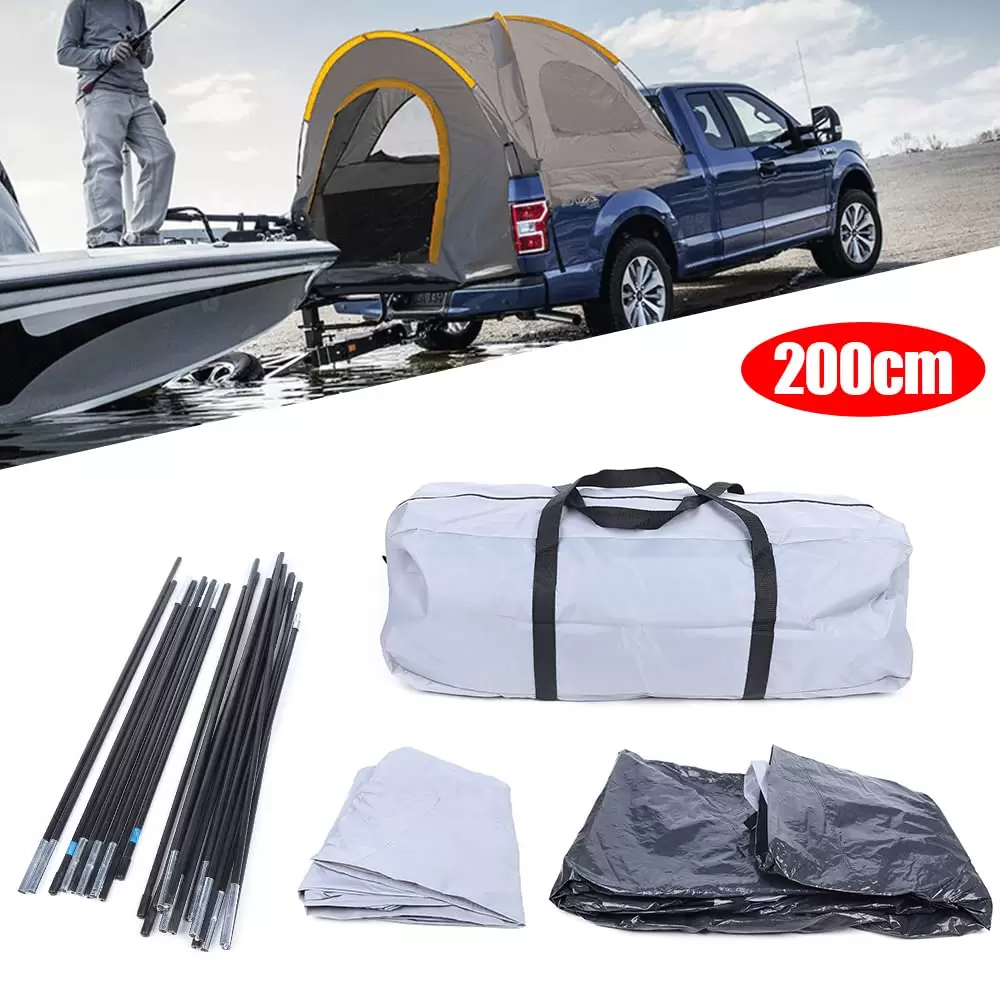 Autozelt, Multifunktional Feldcamping Pickup-Zelt, Angelzelt, Autozelt im Freien, 200 cm für Outdoor Camping, Angeln