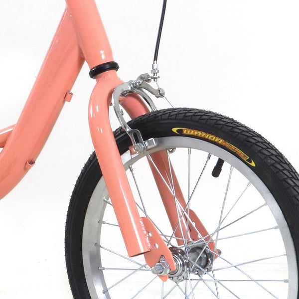16 Zoll Kinder Dreirad 3 Rad Bike Fahrrad Kinder Trike Einzelgeschwindigkeit mit großem Korb Geschenk