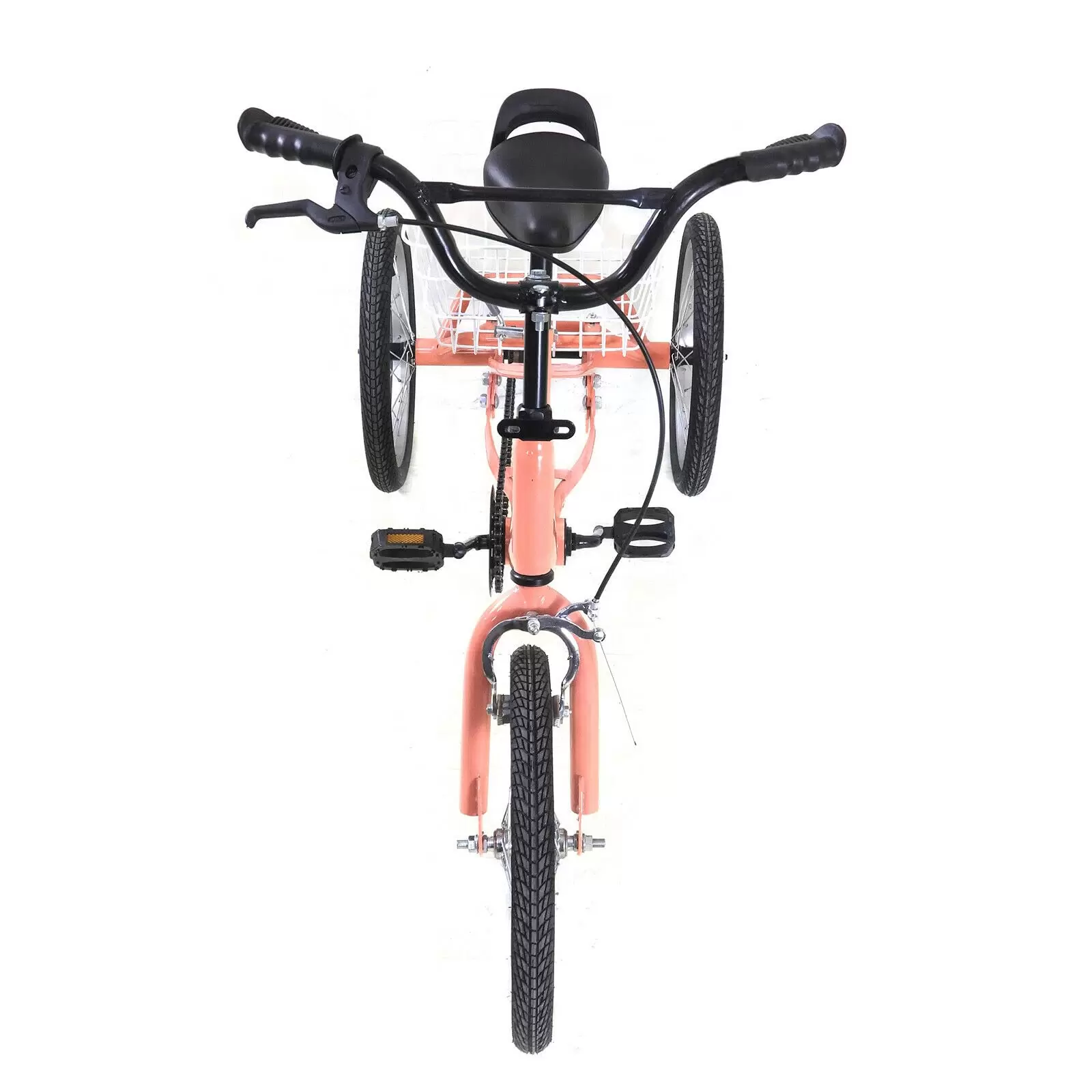 16 Zoll Kinder Dreirad 3 Rad Bike Fahrrad Kinder Trike Einzelgeschwindigkeit mit großem Korb Geschenk 16 Zoll Kinder Dreirad 3 Rad Bike Fahrrad Kinder Trike Einzelgeschwindigkeit mit großem Korb Geschenk
