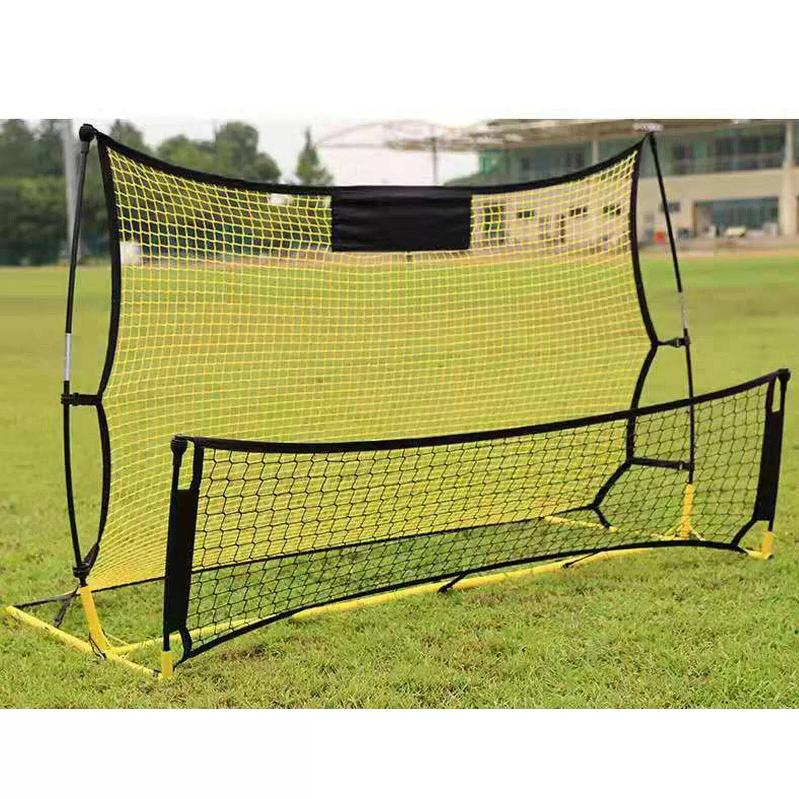 Tragbar Fußball Rebounder Net Faltbar Rückprallwand Trainingsnetz Kickback Rückprallwand Net, Rückprallwand für Fußball
