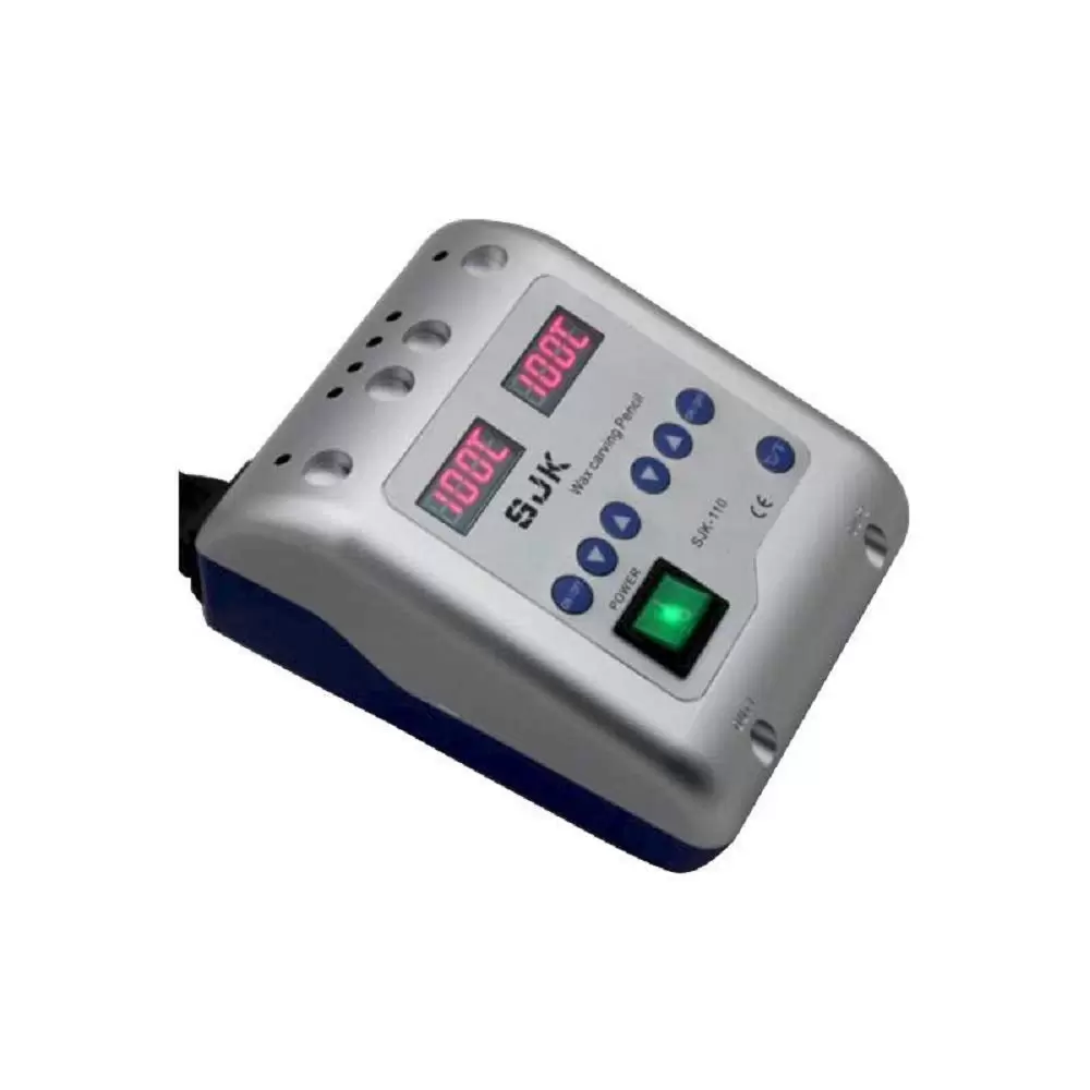 Elektrisch Wachsmesser Dental LED Digital Wachs Modellier Gerät mit 6 Wax Tips