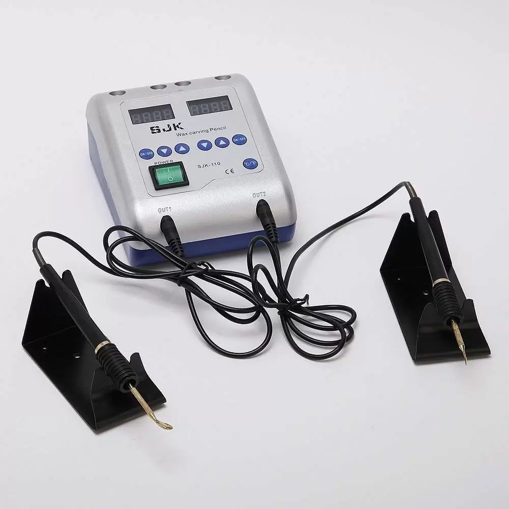 Elektrisch Wachsmesser Dental LED Digital Wachs Modellier Gerät mit 6 Wax Tips Elektrisch Wachsmesser Dental LED Digital Wachs Modellier Gerät mit 6 Wax Tips