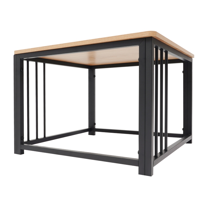 Cube coffee table, modern side table, sofa coffee table, short coffee table - 60x60x45cm