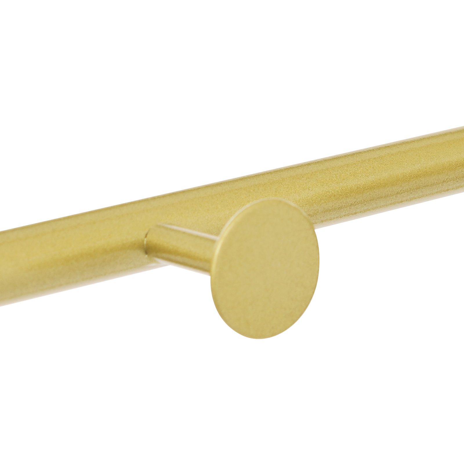 Rhombus Gouden Hoekkapstok, Hoekkledingrek, Staande Kapstok met Opbergruimte voor Gangen, Entrees, Slaapkamers