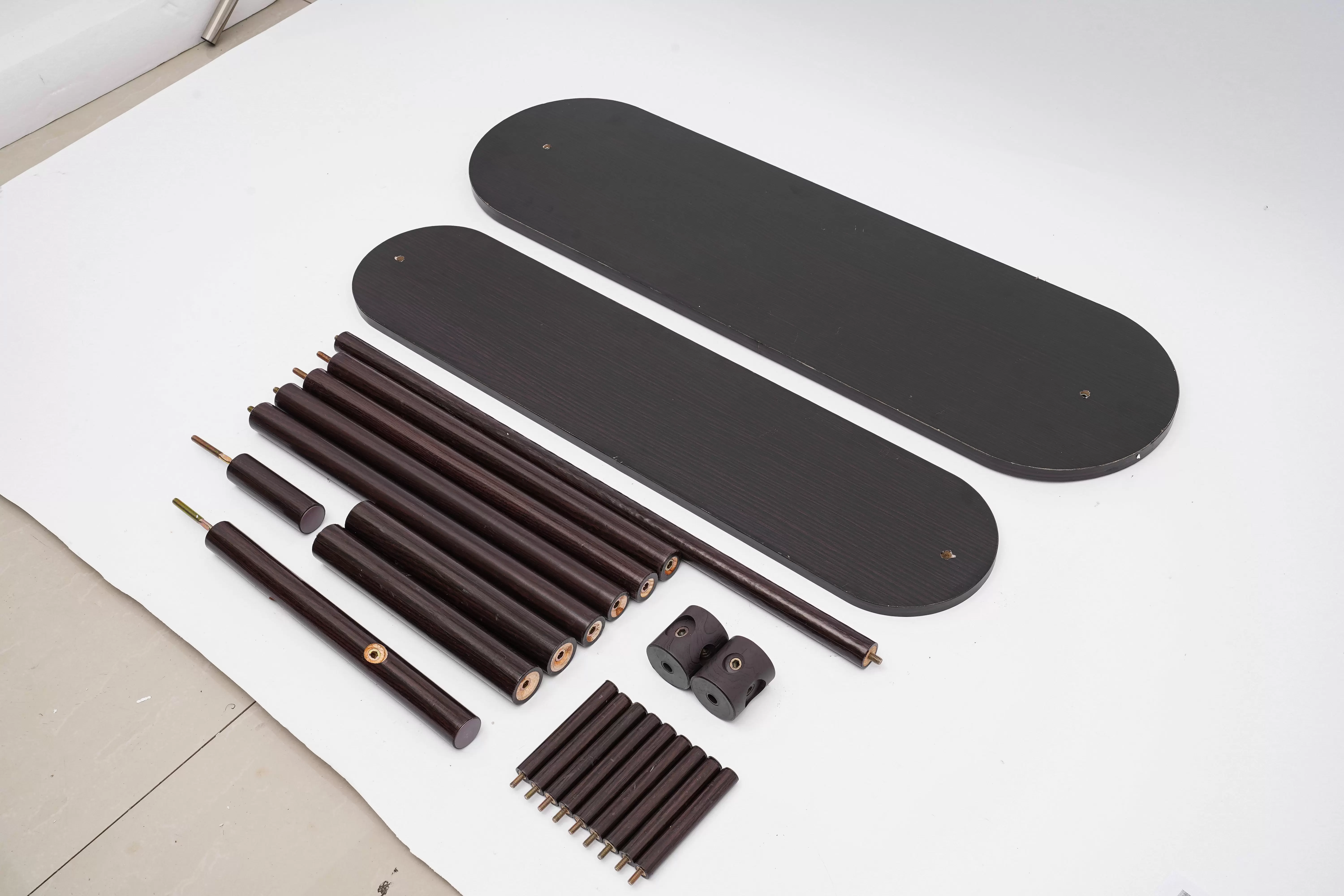 Kiefernholz Garderobenständer, Mode Kleidungsständer mit 2-Regalen, Kleidung Rack für hängende Kleidung, moderne Art Kleidung Rack