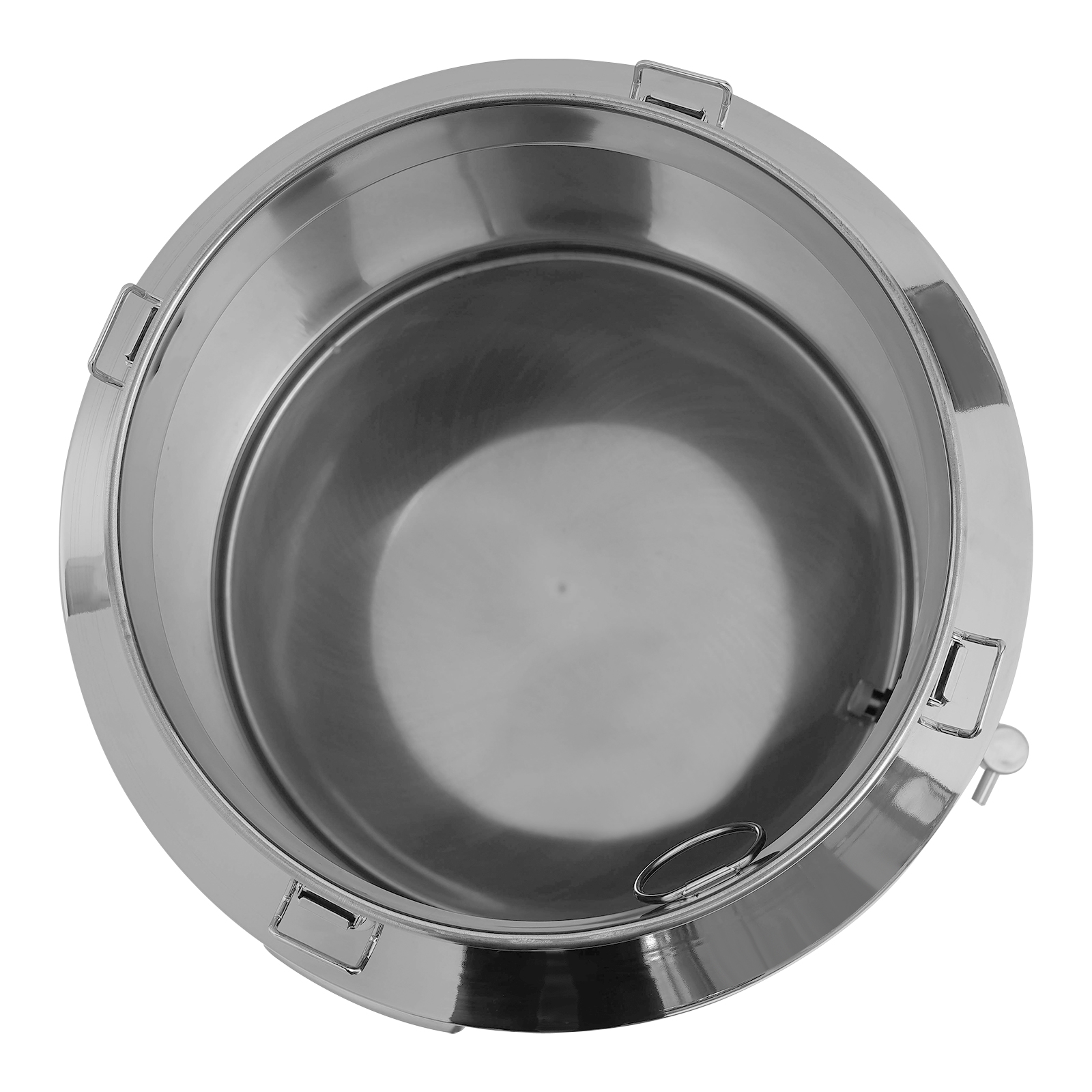 Milchkännchen aus Edelstahl 304, Milchkanne, versiegelter Eimer, mit Wasserhahn, 76 l