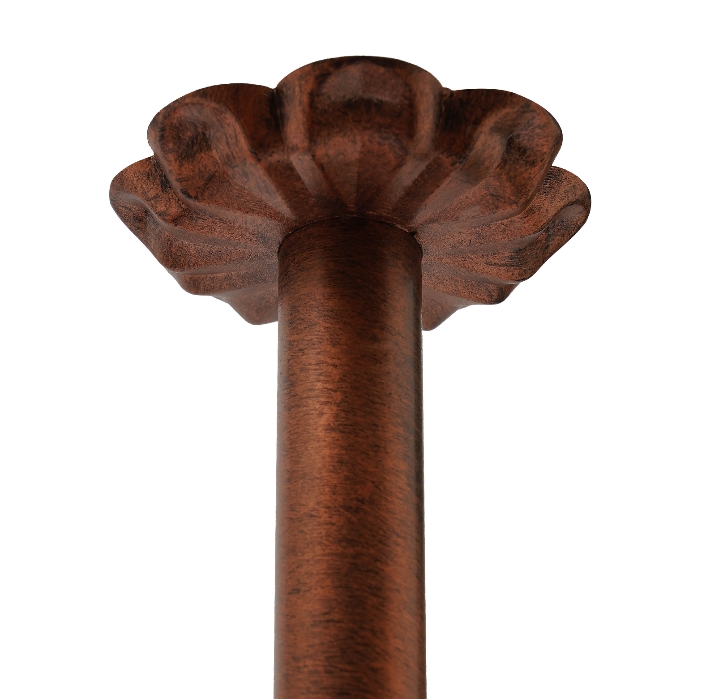 Flaschenregal zum Aufhängen, 120 cm, Karbonstahl, maximale Tragkraft 50 kg, bietet Platz für 24–36 Tassen, Bronze