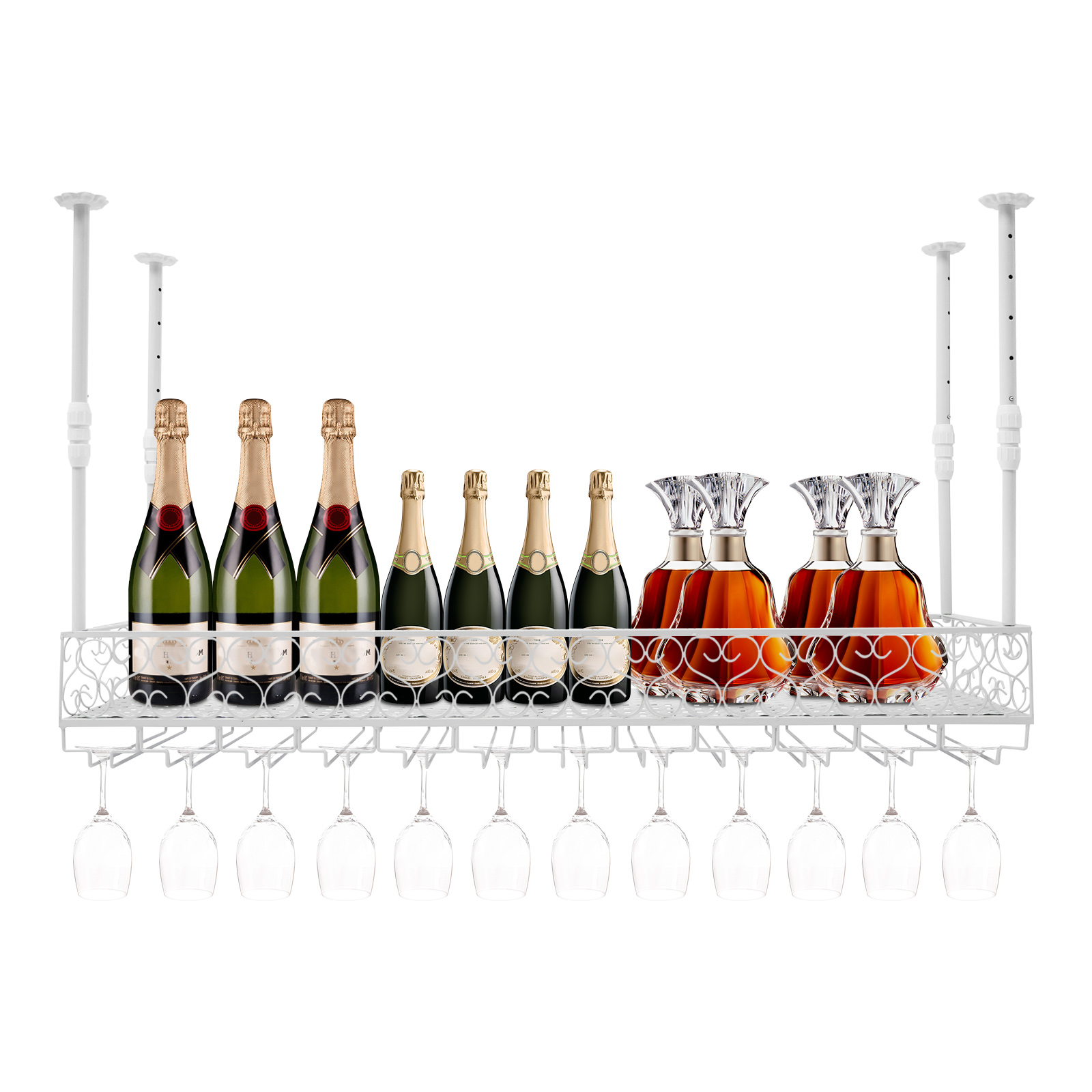 Weinregal Zur Deckenmontage Weinregal Mit Glasablage Hängendes Weinregal Weinregal Zur Deckenmontage Weinregal Mit Glasablage Hängendes Weinregal