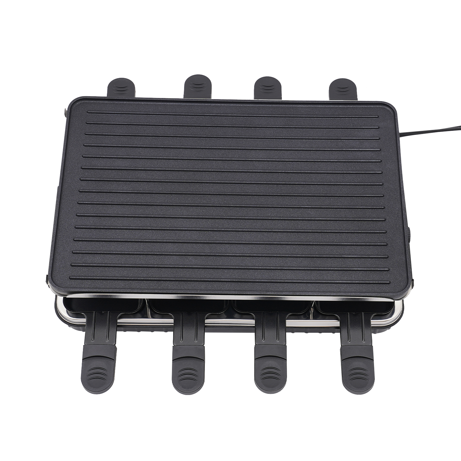 Tischgrill, Elektrogrill, für Grillabende, Partys, Terrassen, Restaurants und etc. Antihaftbeschichtung, 1300W