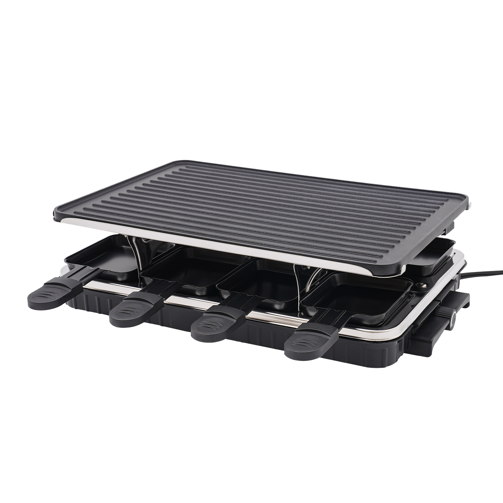 Tischgrill, Elektrogrill, für Grillabende, Partys, Terrassen, Restaurants und etc. Antihaftbeschichtung, 1300W