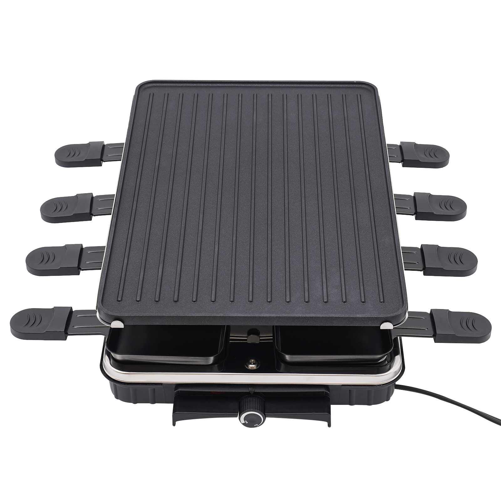 Tischgrill, Elektrogrill, für Grillabende, Partys, Terrassen, Restaurants und etc. Antihaftbeschichtung, 1300W