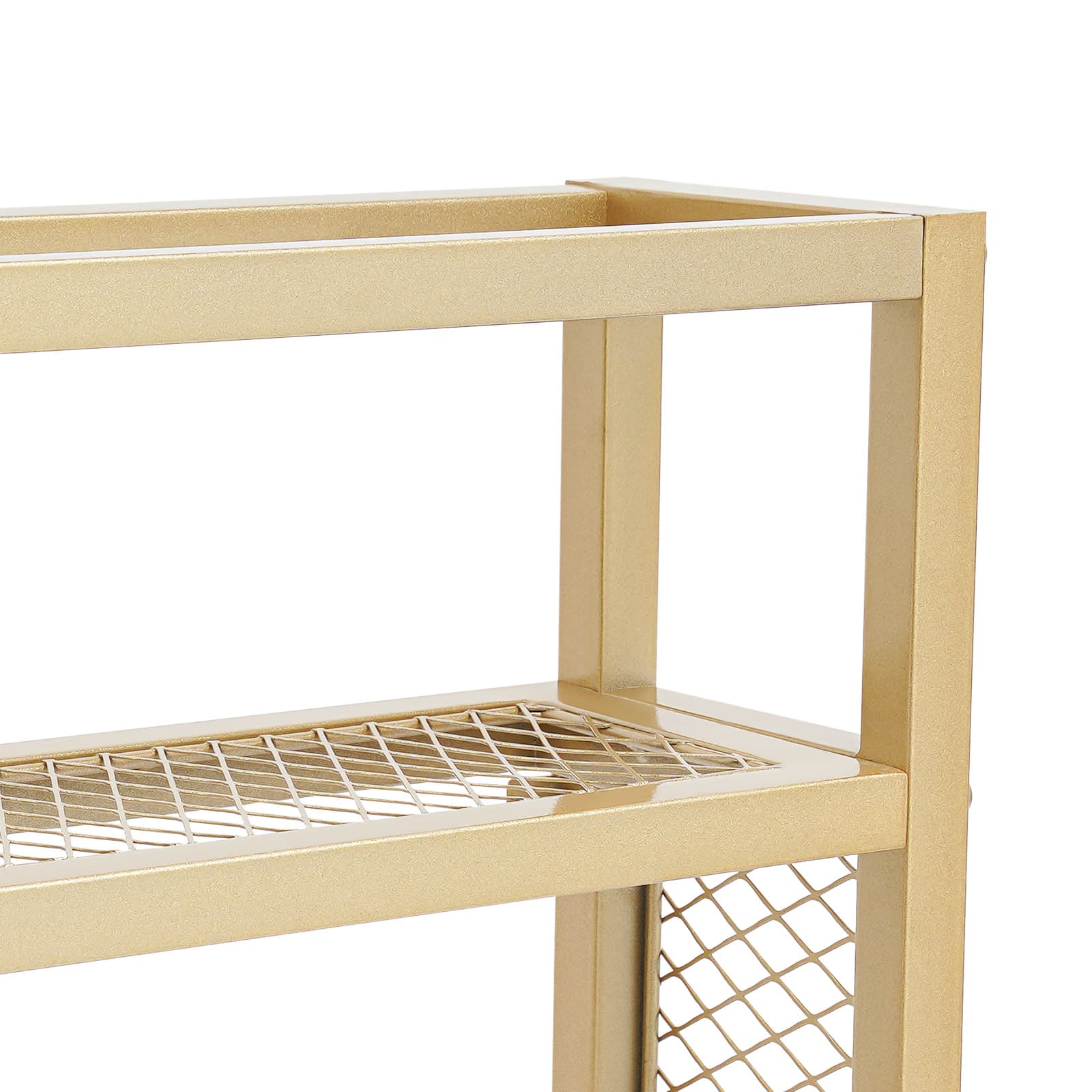 Wine cabinet display rack wall mounted detachable type 140x15x80cm gold, wall mounted wine rack, wine bottle and wine glass rack