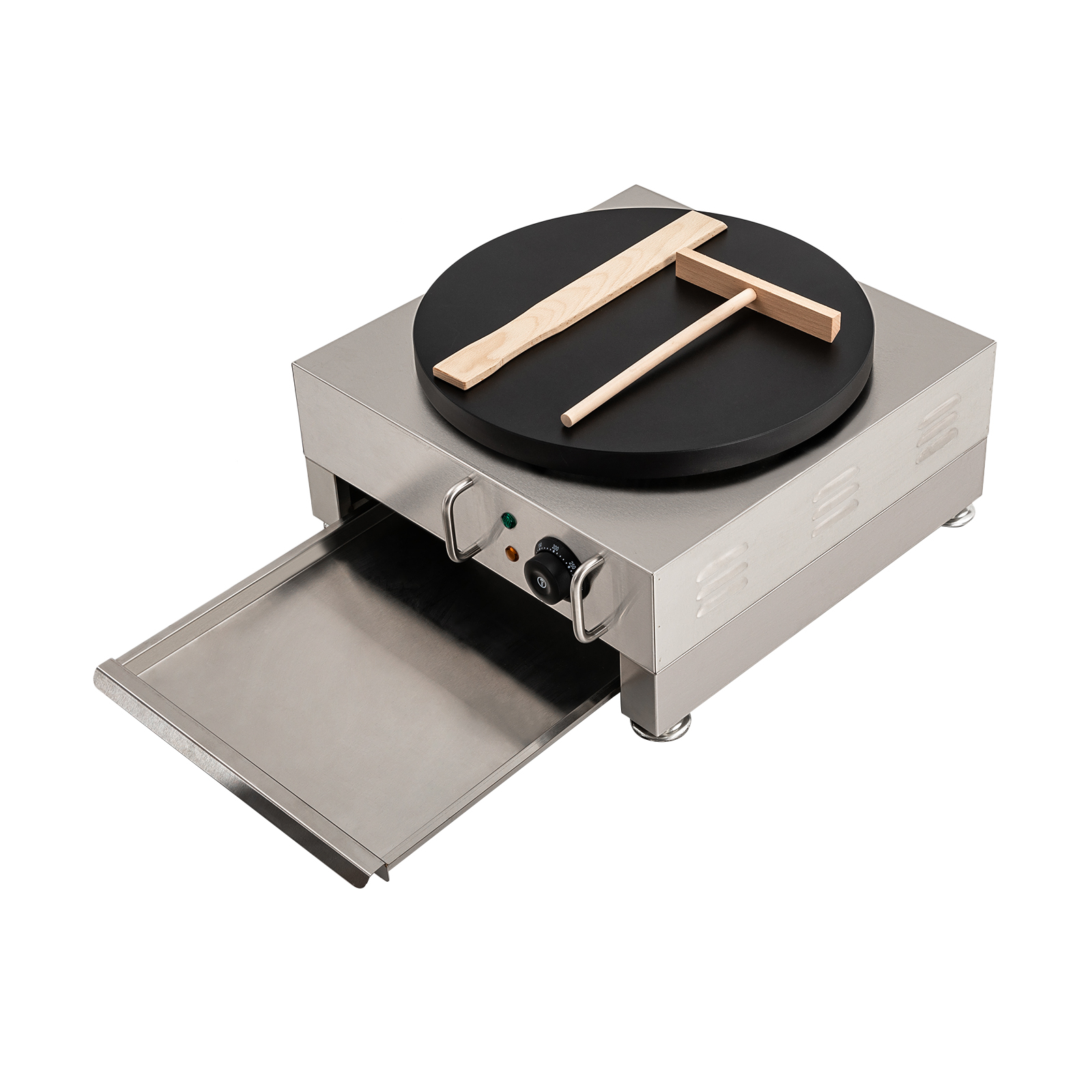 Elektrischer Pfannkuchenmaker, 16-Zoll-Pfannkuchenmaker, Crêpe-Holzgrill, 1,65 kW, für den Einsatz in Küchen, Restaurants, Convenience Stores, Dessertläden, Snackbars Elektrischer Pfannkuchenmaker, 16-Zoll-Pfannkuchenmaker, Crêpe-Holzgrill, 1,65 kW, für den Einsatz in Küchen, Restaurants, Convenience Stores, Dessertläden, Snackbars
