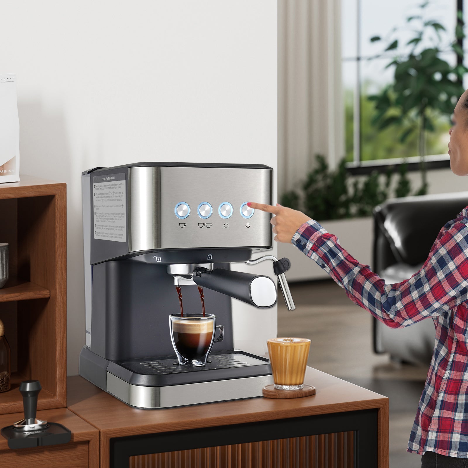 Kaffeemaschine, kleine Filterkaffeemaschine, halbautomatische Kaffeemaschine Kaffeemaschine, kleine Filterkaffeemaschine, halbautomatische Kaffeemaschine