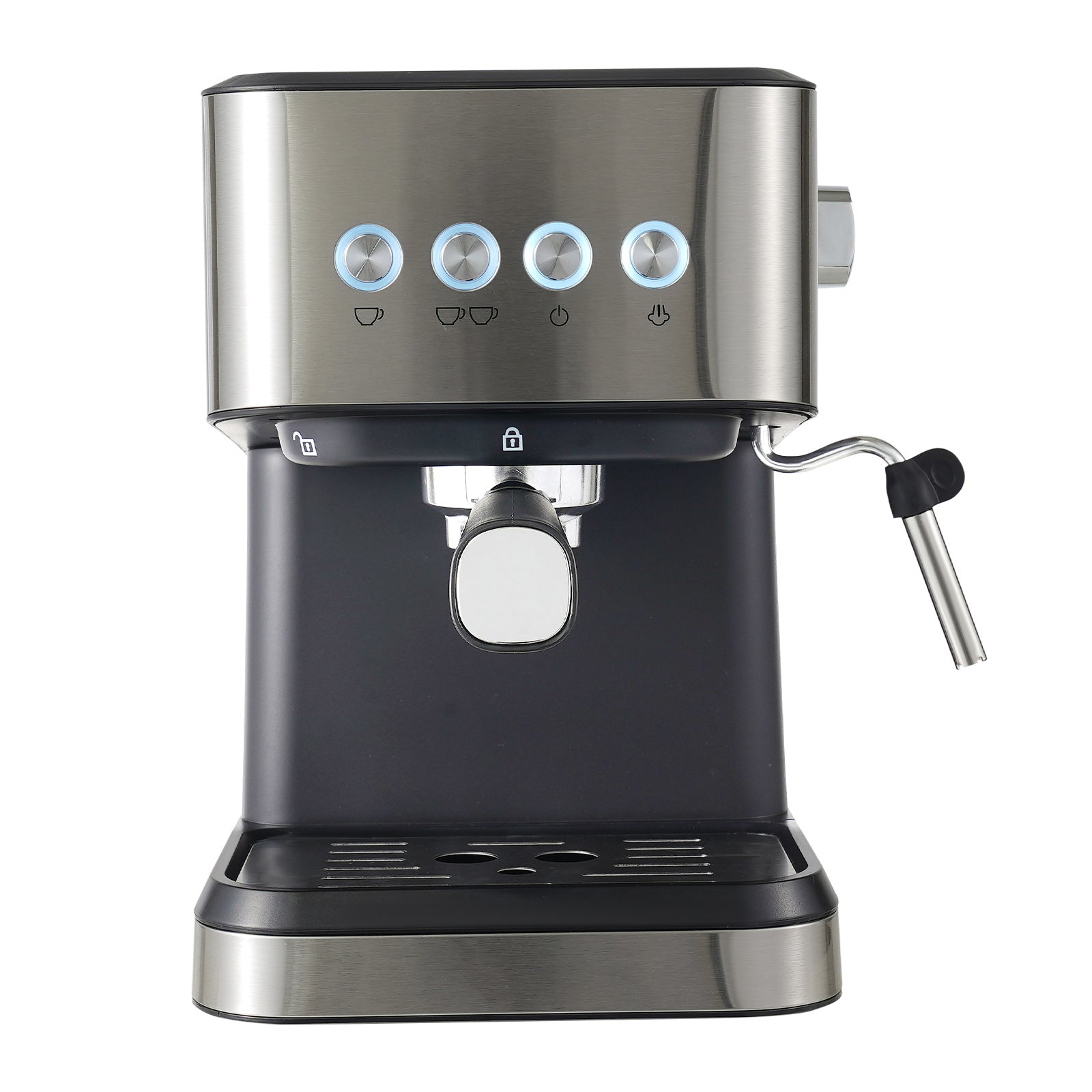 Kaffeemaschine, kleine Filterkaffeemaschine, halbautomatische Kaffeemaschine