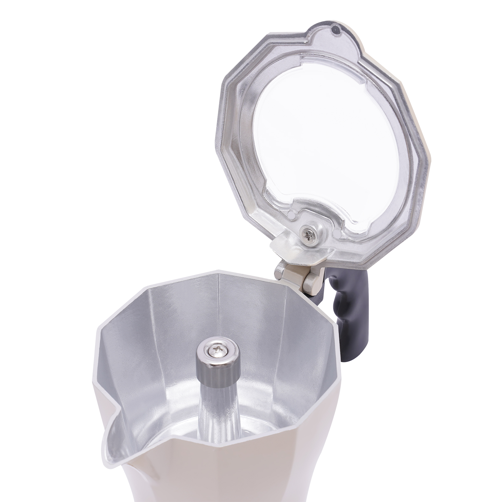 Kaffeekanne 300 ml Cremeweiß 480 W Weit verbreitet bei Familientreffen Cafés