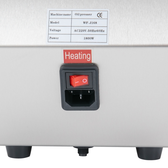 1800 W Edelstahl-Zerkleinerer, elektrischer Zerkleinerer, heißer und kalter Doppeldruck