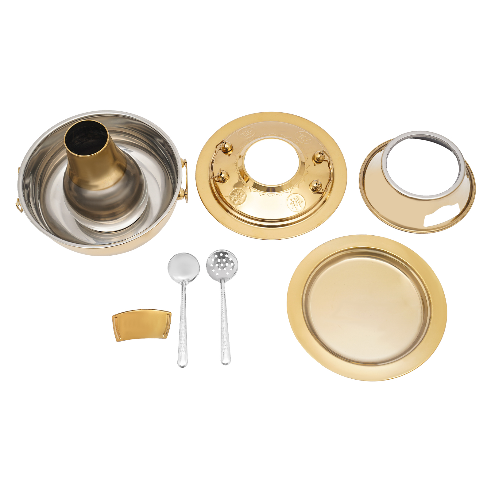 2,3 L Camping Herd Edelstahl Hot Pot Chinesischen Holzkohle Eintopf Chinesischen Fleisch Fondue 2,3 L Camping Herd Edelstahl Hot Pot Chinesischen Holzkohle Eintopf Chinesischen Fleisch Fondue