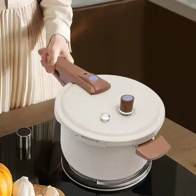7L 24cm Edelstahl-Schnellkochtopf zum Kochen Explosionsgeschützter Topf 7.4 Qt 7L 24cm Edelstahl-Schnellkochtopf zum Kochen Explosionsgeschützter Topf 7.4 Qt