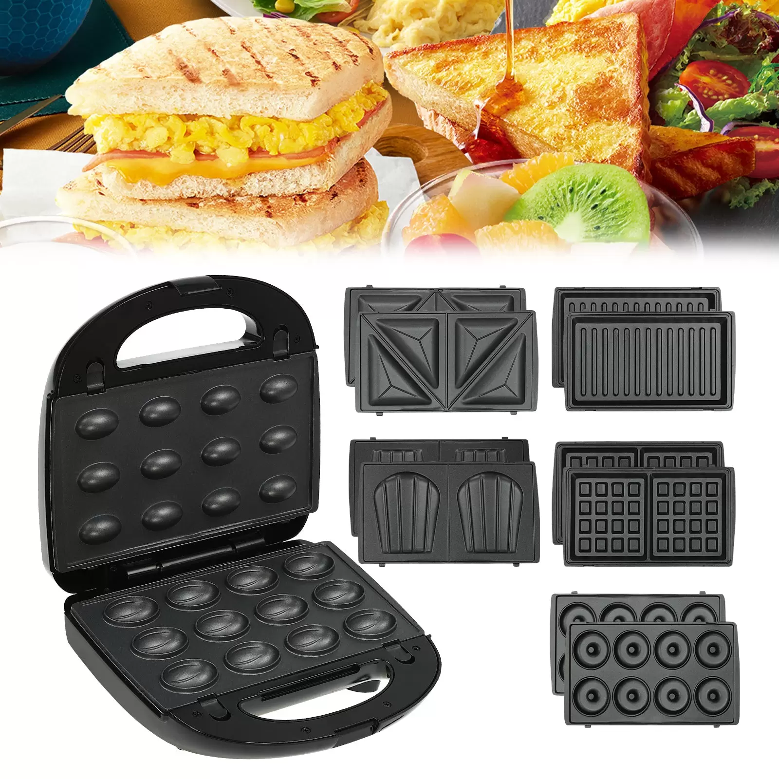 Mini Pfannkuchenmaschine, Elektrische Pfannkuchenmaschine, Pancake Maschine, Cake Pops Maschine