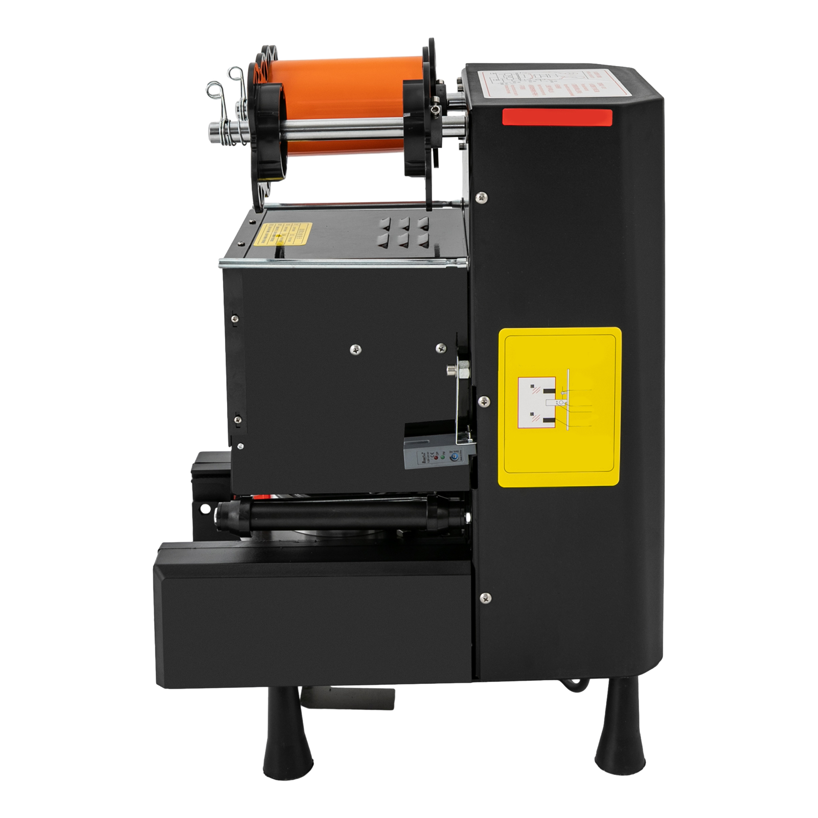 Automatische Versiegelungsmaschine, Milchtee-Versiegelungsmaschine für PP, PE, PET, PS, PVC und Pappbecher, 350 W, 220 V, Schwarz