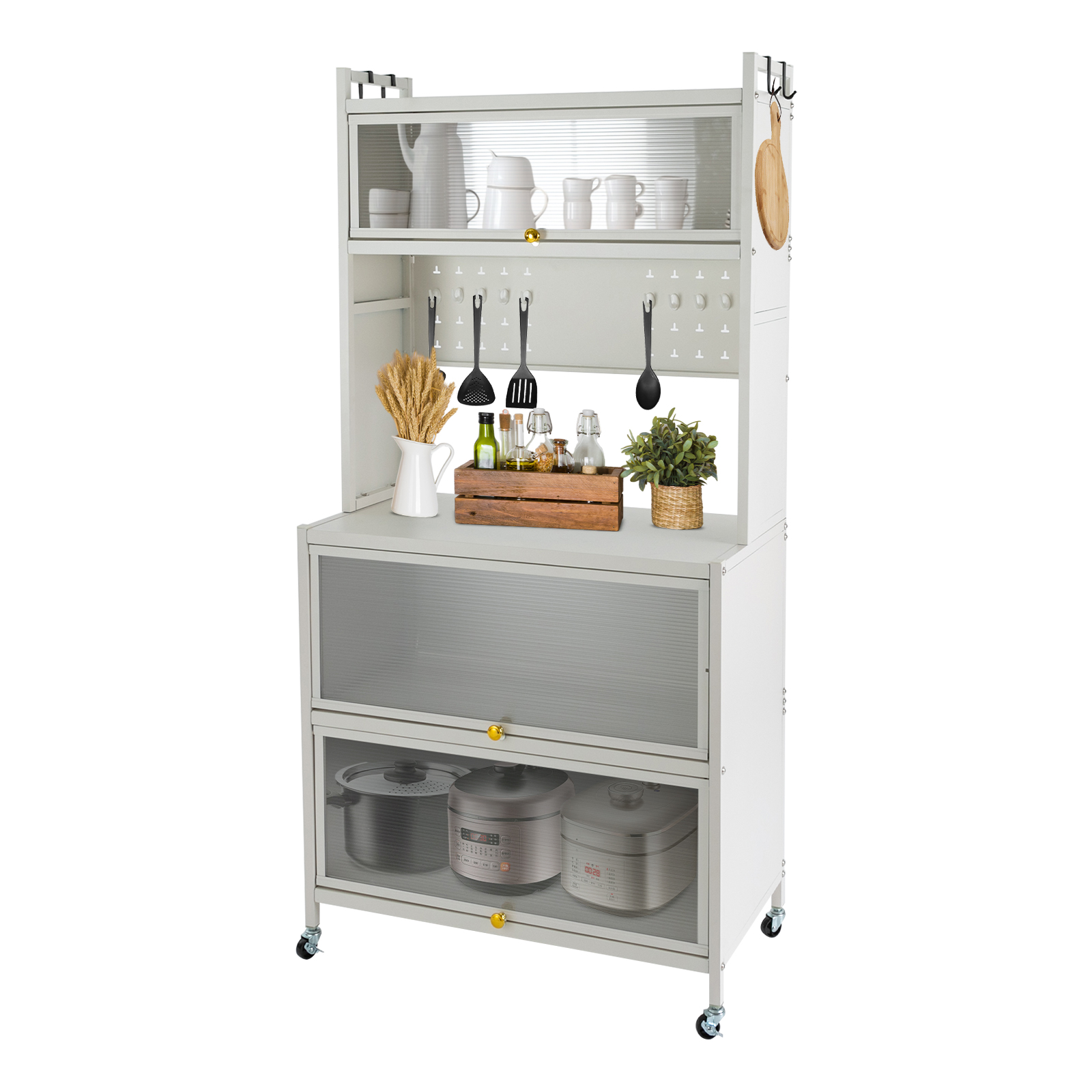 5-stufiges Lagerregal für Wohnzimmer, Küchen