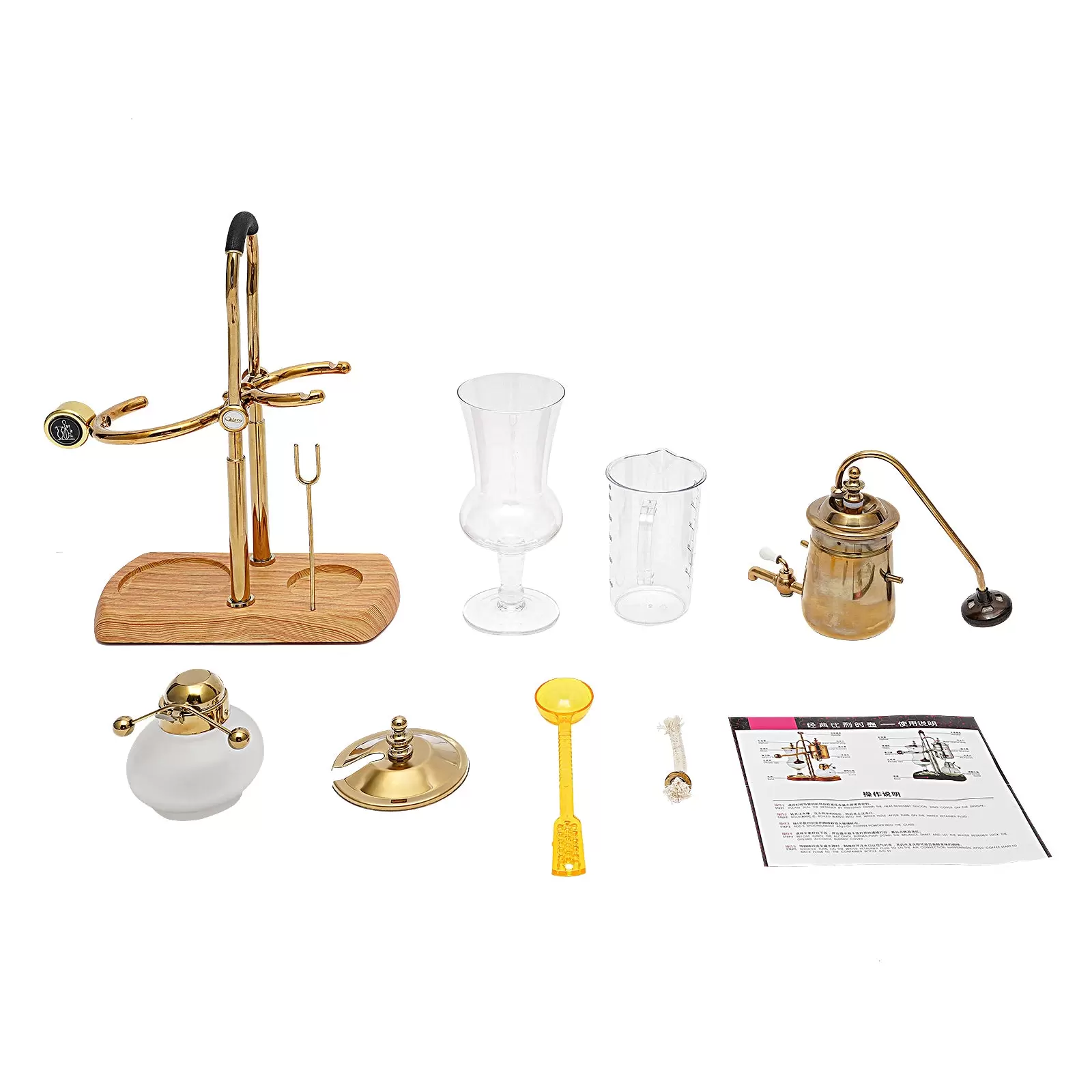 Siphon Balance Kaffeemaschine Belgische Kaffeemaschine Mit T-Griff Mit T-Griff 400ml