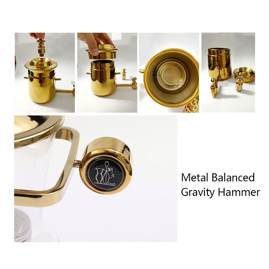 Siphon Balance Kaffeemaschine Belgische Kaffeemaschine Mit T-Griff Mit T-Griff 400ml