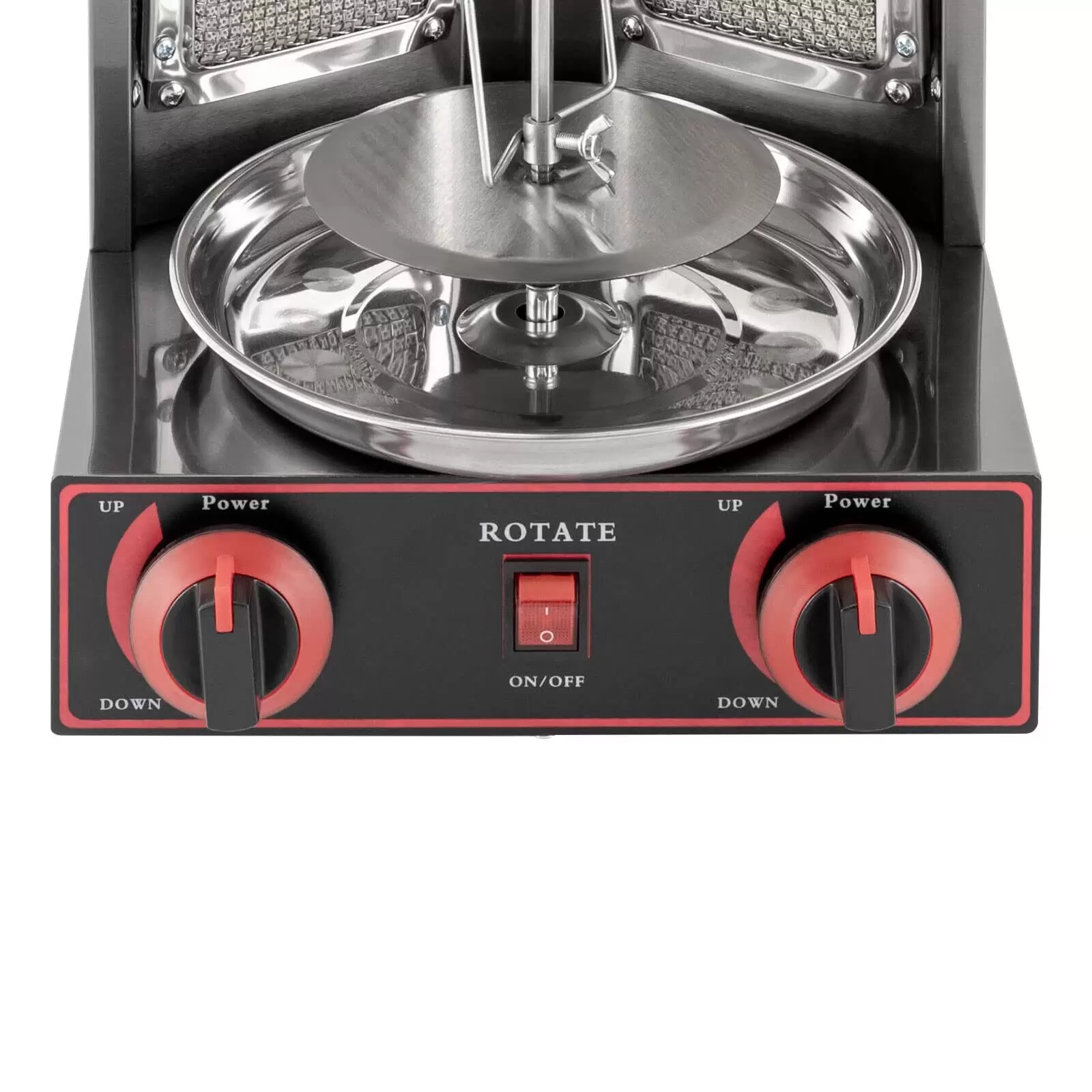 Dönergrill Gas Kebab Machine, Elektrische LPG Kebab Maschine Vertical Gyrosgrill Grillofen