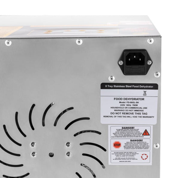 CNCEST Lebensmittel-Dehydrator Maschine, Lebensmittel-Trockner-Maschine für den Heimgebrauch, Lebensmittel-Dehydrator