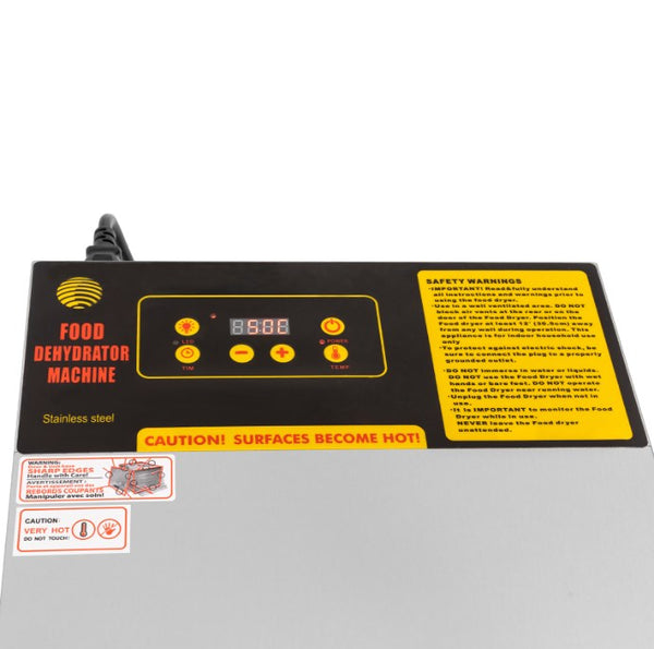 CNCEST Lebensmittel-Dehydrator Maschine, Lebensmittel-Trockner-Maschine für den Heimgebrauch, Lebensmittel-Dehydrator